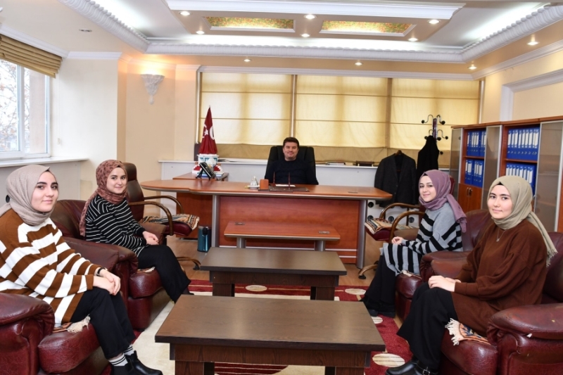 Aksaray Üniversitesi Öğrencilerinden Teşekkür Ziyareti