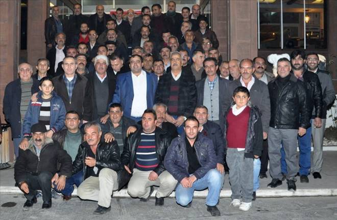 ZİRAAT ODASI BAŞKANI KOÇAK DELEGE VE ÇİFTÇİLERLE BULUŞTU 