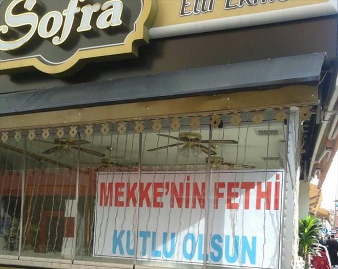 Yılbaşı yerine Mekke nin Fathi ne dikkat çekildi