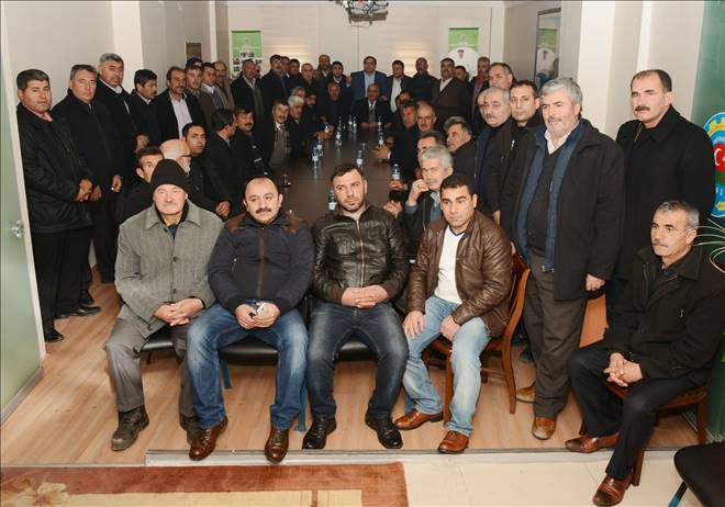Muhtar ve Delegelerden Başkan Koçaka destek