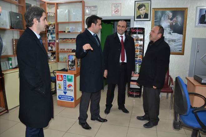 Başkan yardımcıları risk gezisi yaptı 