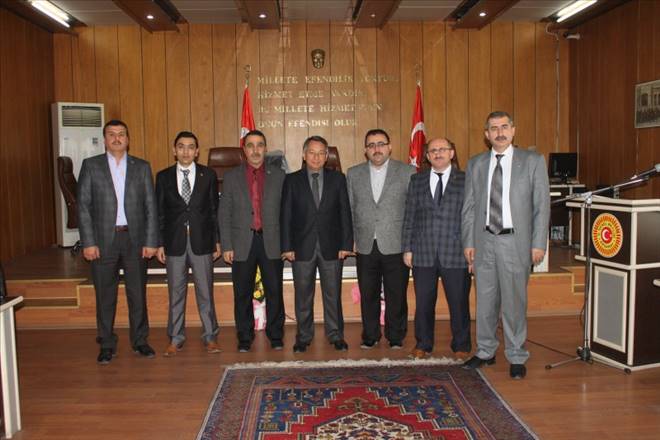 Eğitim-Bir-Senden İl Genel Meclis Başkanı M.Muammer Tüzüne Ziyaret