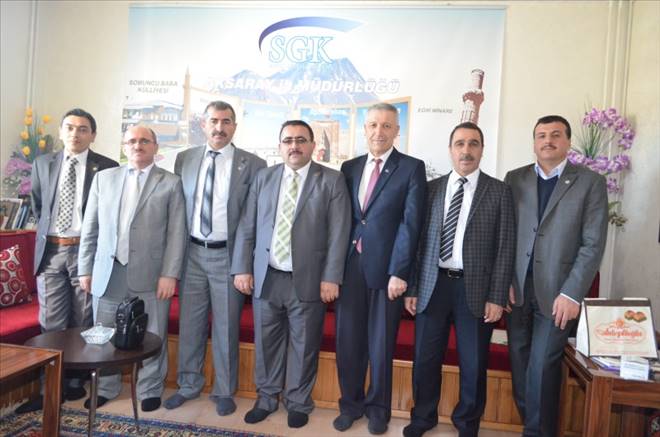 Aksaray SGİM e Eğitim-Bir-Sen Şube Başkanından ziyaret