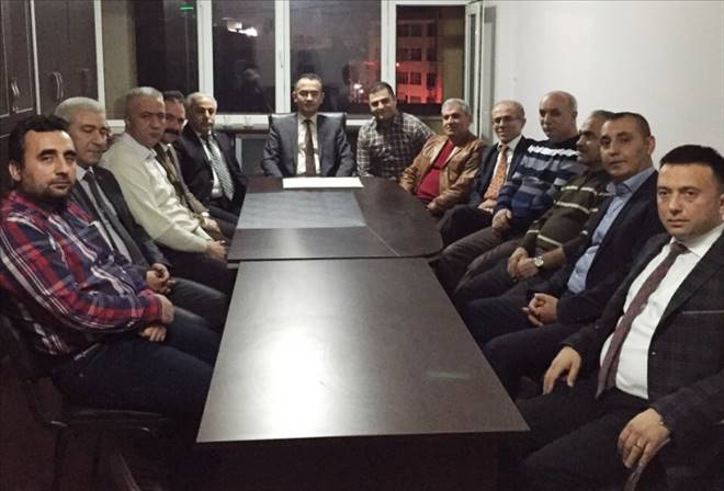 TÜRKAV ve KAMUSEN eski ve yeni başkanları biraraya geldi