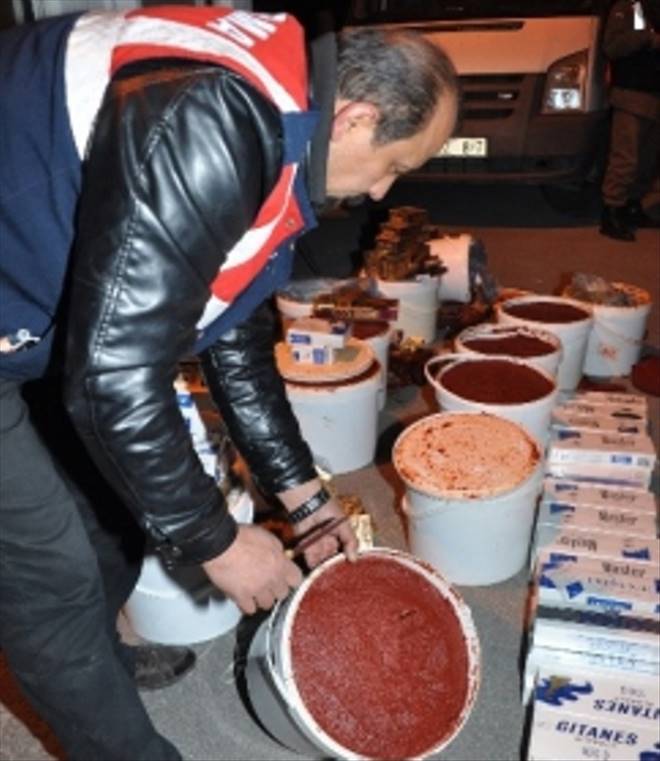Salçalı Mercimek Arası Kaçak Sigara Sevkıyatı