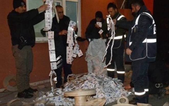 Polisi Şaşırtan Sigara Kaçakçılığı