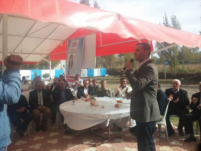 Ortaköy MHP Adaylarını Bağrına Bastı