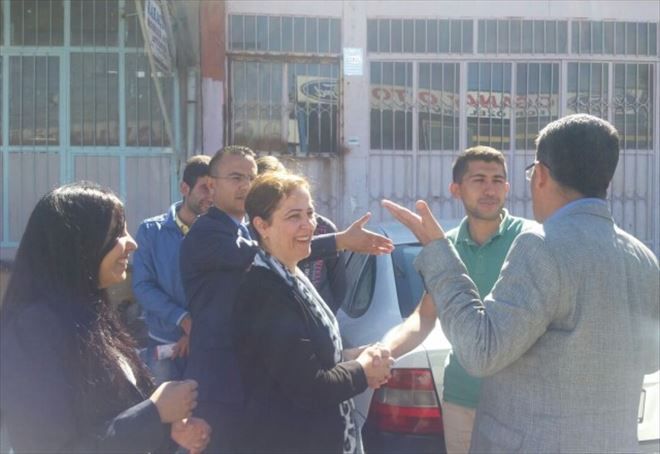 MHP Aksaray Milletvekili Adayları Nilgün Tosun ve Ayşe Deniz Ay´dan Sanayi Çıkartması