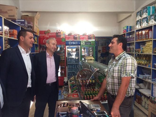 Aksaray Milletvekili Turan Yaldır Esnaf İle Kucaklaştı