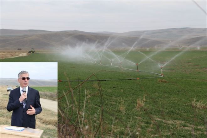 Sulama sistemlerine 15 Milyonluk yatırım