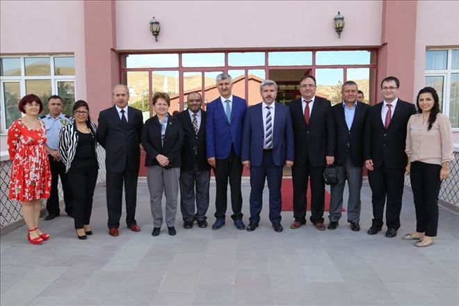 Rektör Şahin Şereflikoçhisar´da Ziyaretlerde Bulundu 