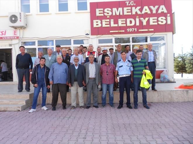 Eşmekaya lı Traktör Kullanıcılarına eğitim verildi