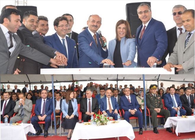 Bakanlar Müezzinoğlu ve Aşçı Hastanenin Temelini Attı