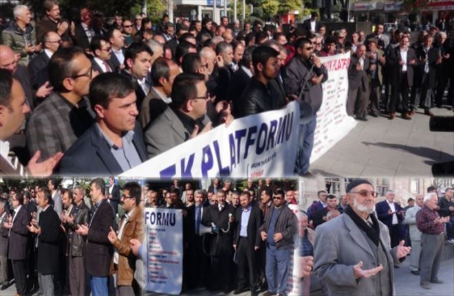 Aksaray´daki STK Platformu Üyelerinden Saldırılara Kınama