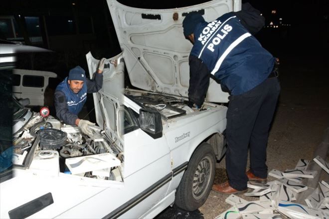 Otomobilin Her Yerinden Kaçak Sigara Çıktı