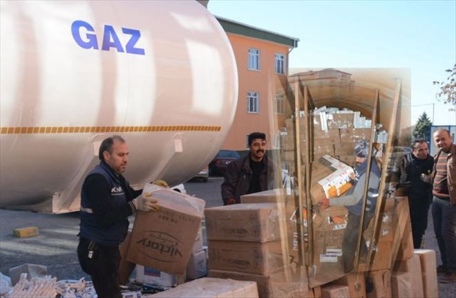 LPG Tankeriyle Şaşırtan Sigara Kaçakçılığı