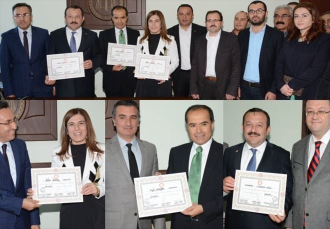 Aksaray Milletvekilleri Mazbatalarını Aldı
