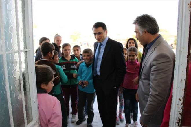 Eskil Kaymakamı Okul ziyaretlerine devam ediyor