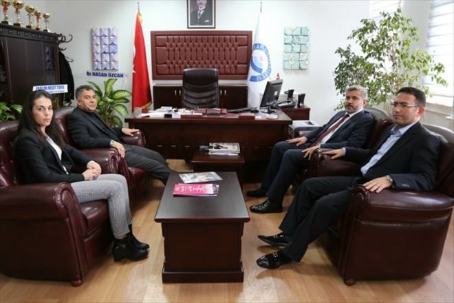 Eğitim Fakültesi Dekanına Hayırlı Olsun ziyareti 