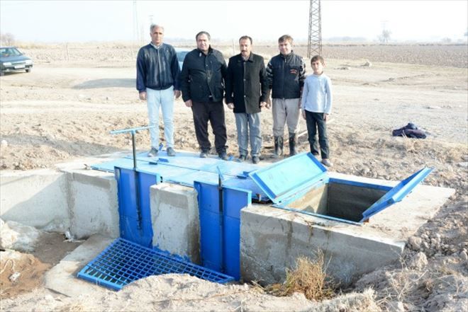 Aksaray´a 3 Milyon Tl´lik Kapalı Sulama Tesisi Yapıldı