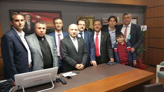 İlçe Başkanlarından TBMM´ye Ziyaret