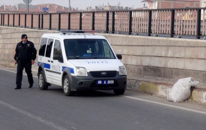 Aksaray´da Şüpheli Çuval Paniği