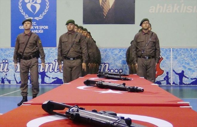 Aksaray da 361. Dönem erler yemin etti