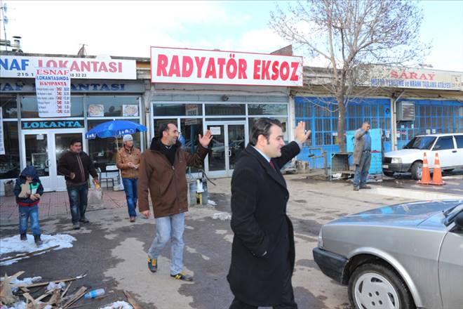 Yaşar Avcu Sanayi Esnafını Ziyaret etti