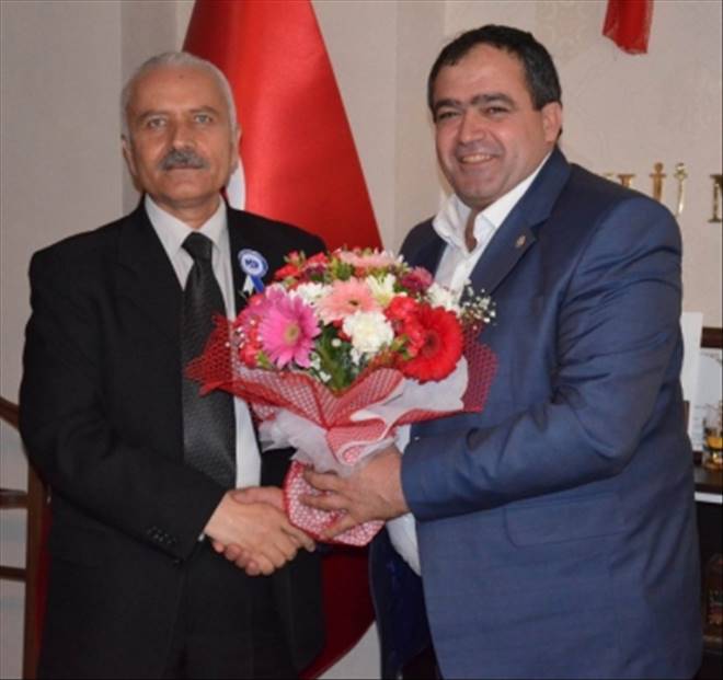 Defterdar`dan Başkan Koçzak`a Ziyaret