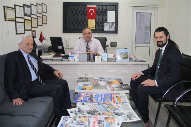 Öztekeden gazetemize ziyaret