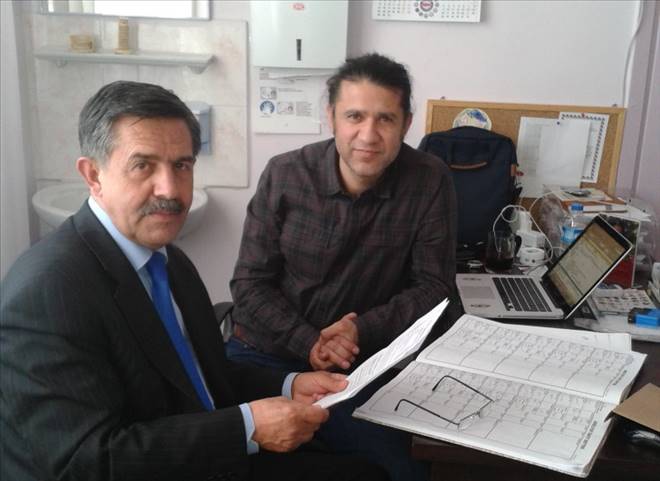 Cemalettin Öztürk`ten Op. Dr. Ersin Özeren`e Ziayeret