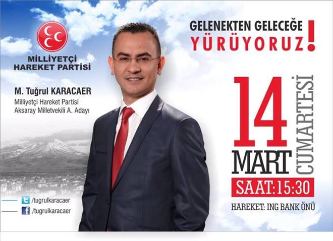 Tuğrul Karacaer cumartesi günü aday adaylığını açıklayacak