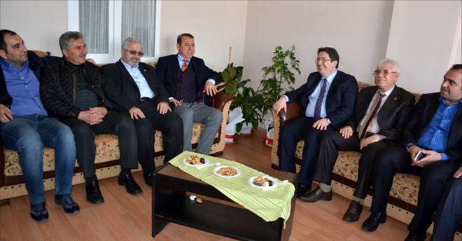 Başkan Yazgı, Veterinerler Odasini Ziyaret Etti