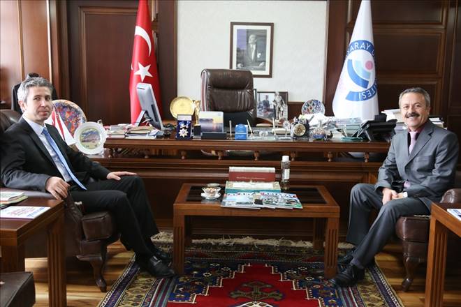 Başsavcı Akından Rektör Acara iade-i ziyaret 