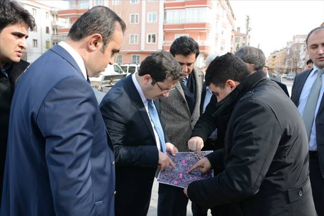 Yazgı Asfalt atılacak mahallelerde inceleme yaptı