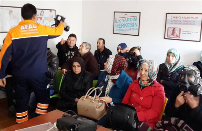 AFAD Eğitimlere devam ediyor