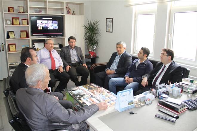 Başkan Yazgıdan Aksaray Haberciye ziyaret