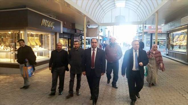 Ak Parti Aday Adayı Gümüşsoy Esanafları Ziyaret Ediyor