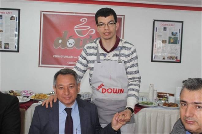 İl Genel Meclisinden Cafe Down`a Ziyaret