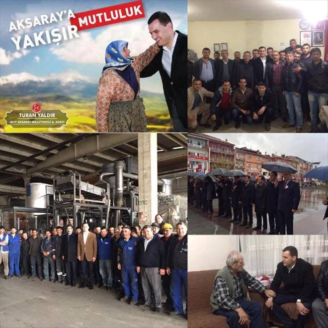 Yaldır kasabasından start verdi