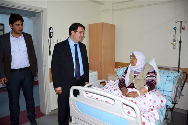 Başkan Yazgıdan Hastalara Anlamlı Ziyaret