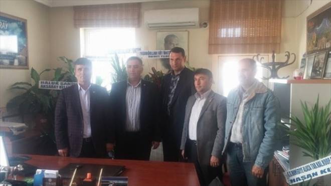 Başkan Akdere`den Dsyb`ye Hayırlı Olsun Ziyareti
