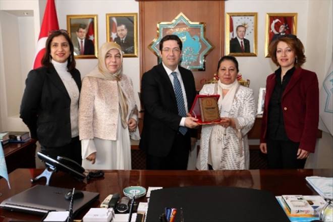 Girişimci İş Kadınlardan Başkan Yazgı`ya Ziyaret