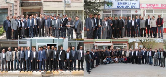 Ak Parti adayi Palta ilçe ve kasabalarda çalışmalarını sürdürüyor