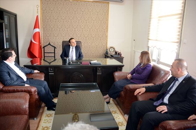 Başkan Yazgı ve Milletvekili Adaylarından Adliye Ziyareti