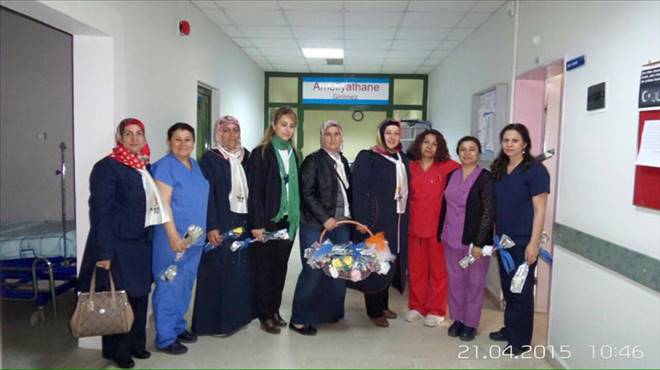 Bir bebeğin yaşama tutunuşuna şahitlik eden Ebelerimizin günleri kutlu olsun