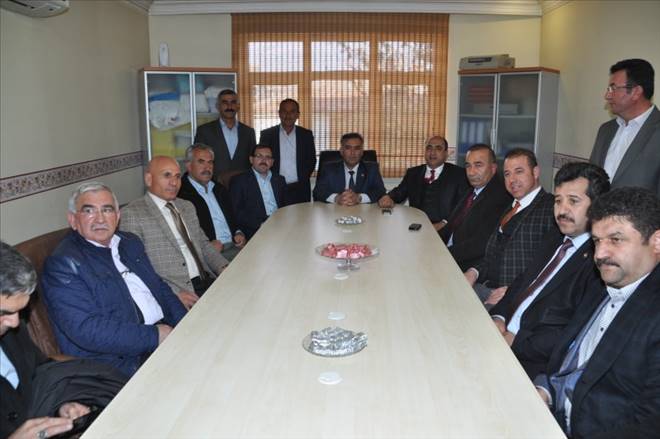 AK Parti adaylarından Başkan Kayana ziyaret