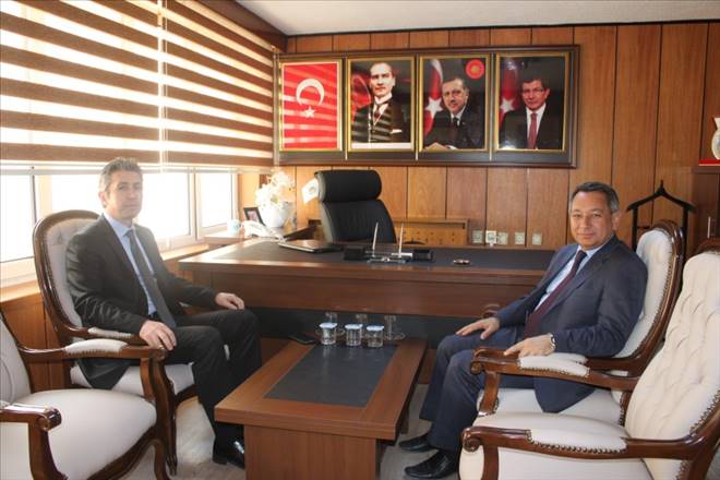 Başsavcı Akından İGM  Başkanı Tüzüne iadeyi ziyaret