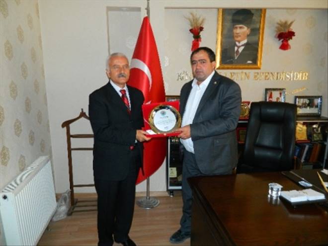 Defterdar Aykaş`tan Başkan Koçak`a Veda Ziyareti