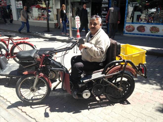 Vicdansızlar! Engelli vatandaşın motosikletini çaldılar